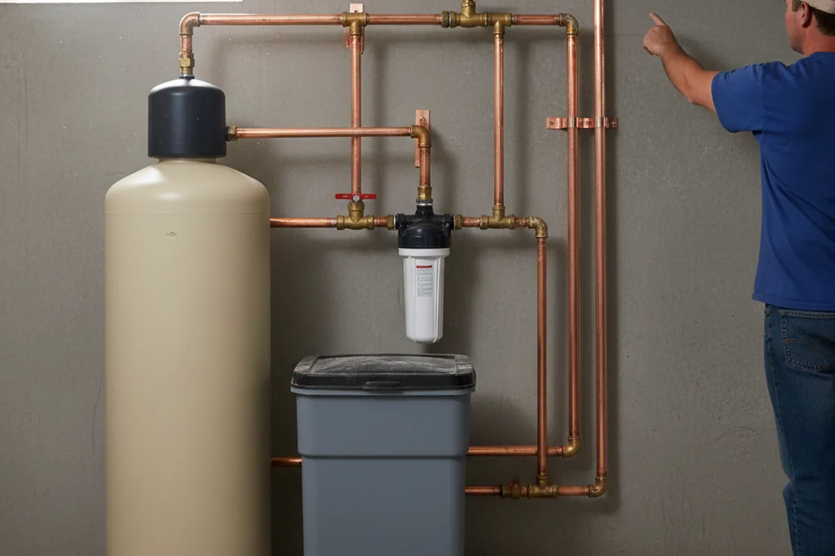 Whole-house water treatment system installed in Hazel Green